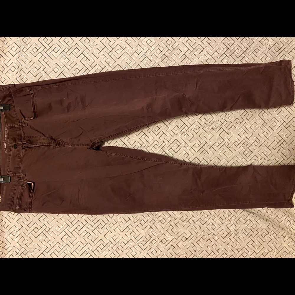 Maroon pants